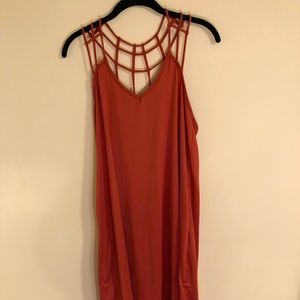 Francesca’s Closet Peach Dress